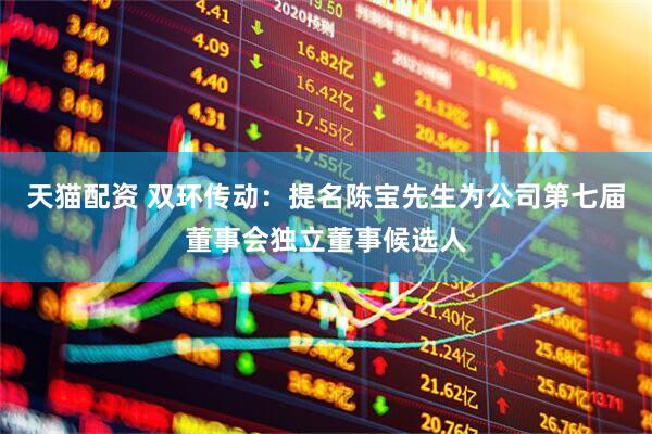 天猫配资 双环传动：提名陈宝先生为公司第七届董事会独立董事候选人