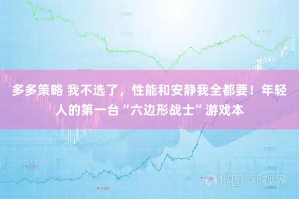 多多策略 我不选了，性能和安静我全都要！年轻人的第一台“六边形战士”游戏本